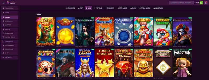 Reseña del Casino Online Malina | ¡Lo que descubrimos! (Actualizado)